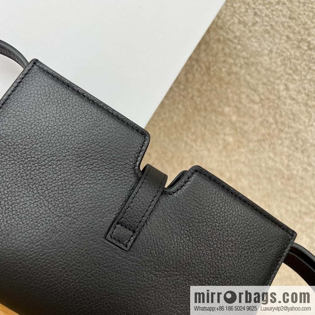 CELINE new Mini16 small satchel 100443 black