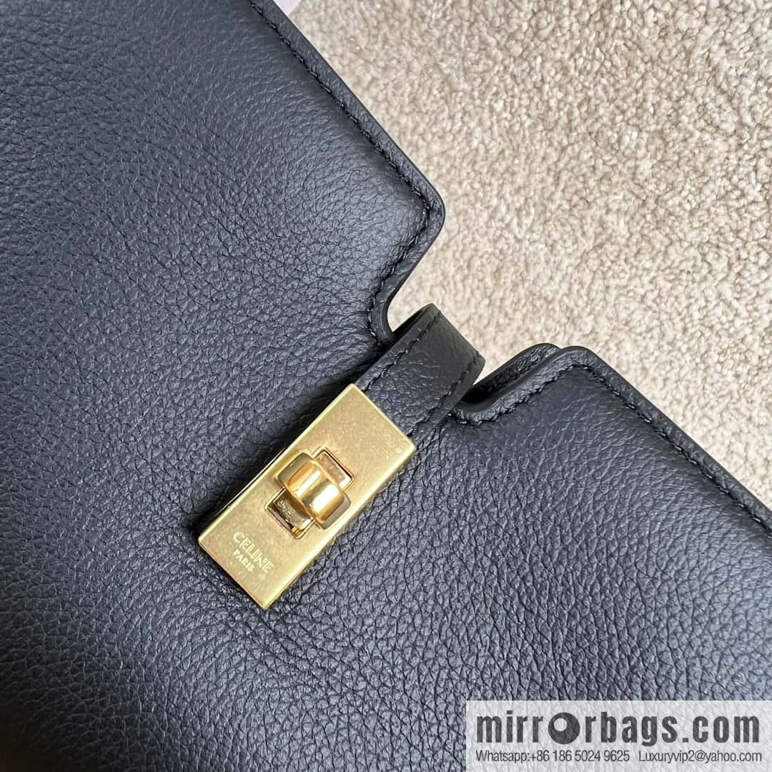 CELINE new Mini16 small satchel 100443 black