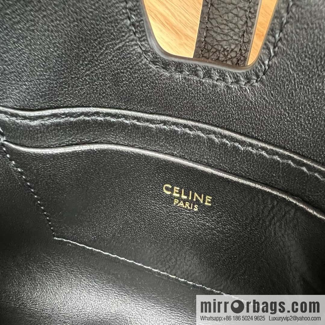 CELINE new Mini16 small satchel 100443 black