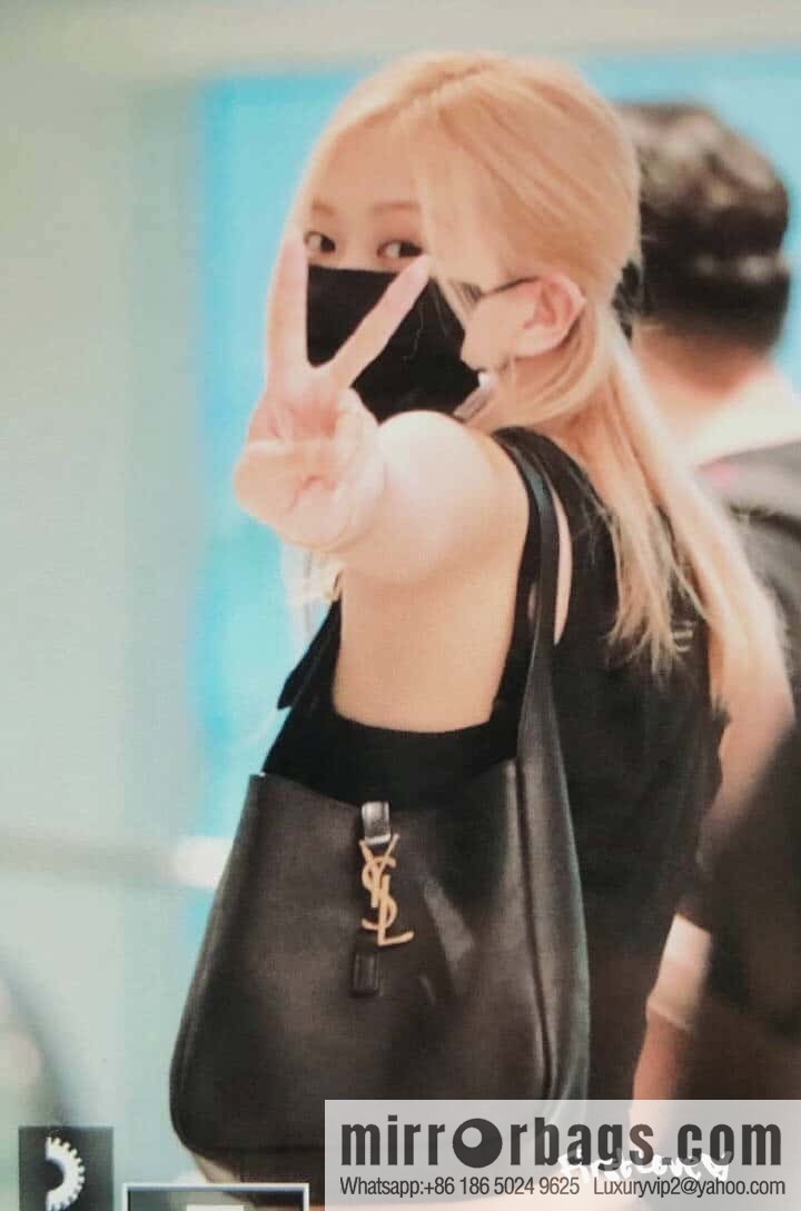 YSL 🆕 autumn and winter new Hobo armpit bag 713938 black