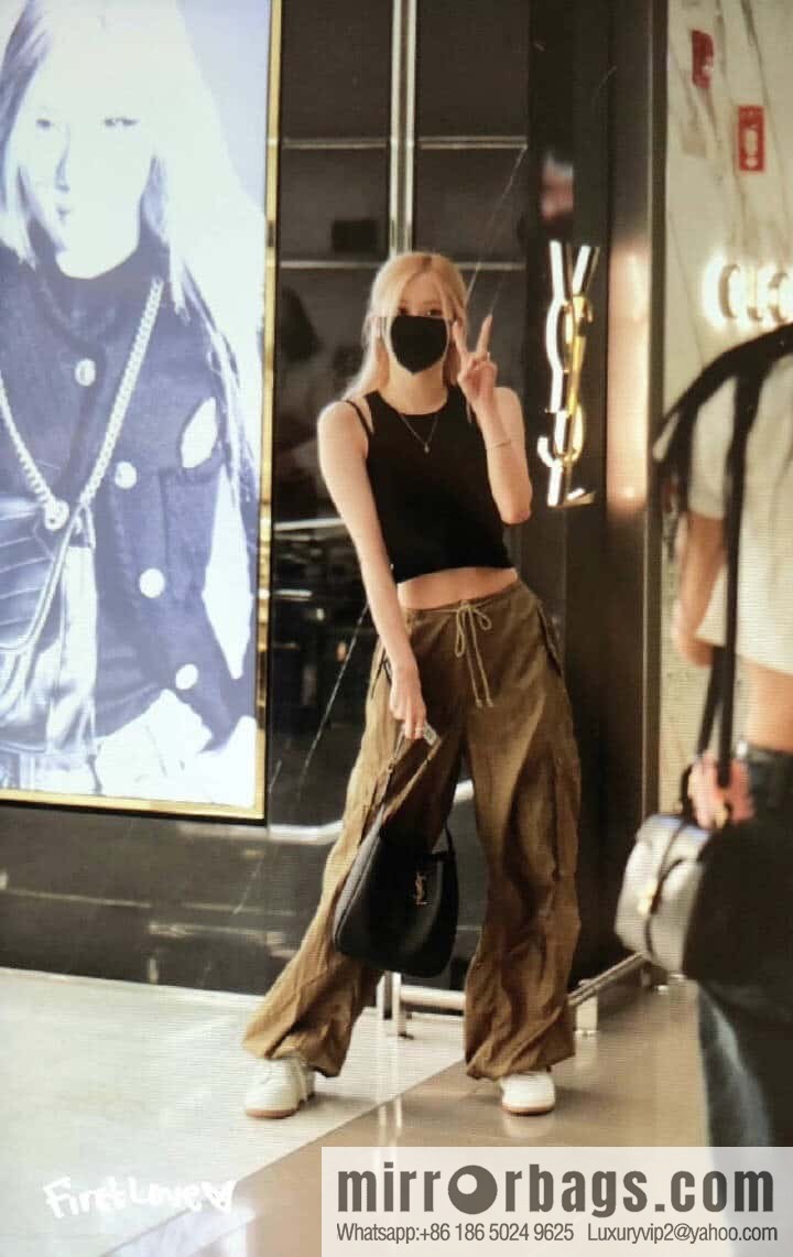 YSL 🆕 autumn and winter new Hobo armpit bag 713938 black