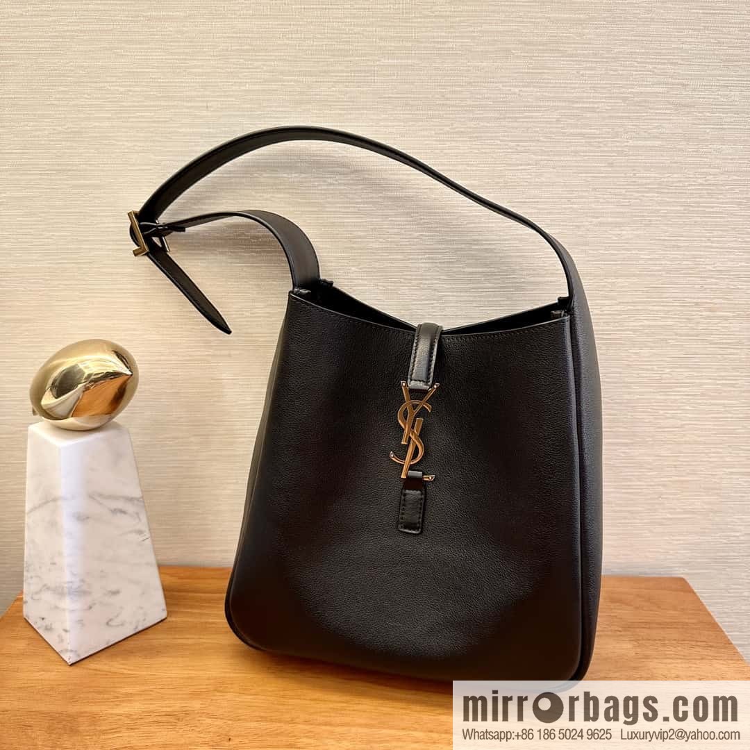 YSL 🆕 autumn and winter new Hobo armpit bag 713938 black