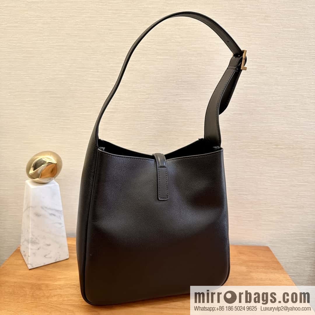 YSL 🆕 autumn and winter new Hobo armpit bag 713938 black