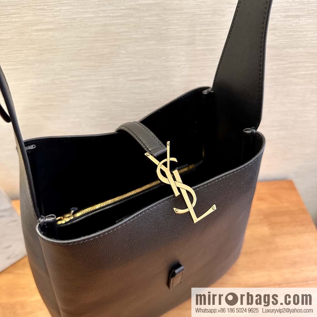 YSL 🆕 autumn and winter new Hobo armpit bag 713938 black