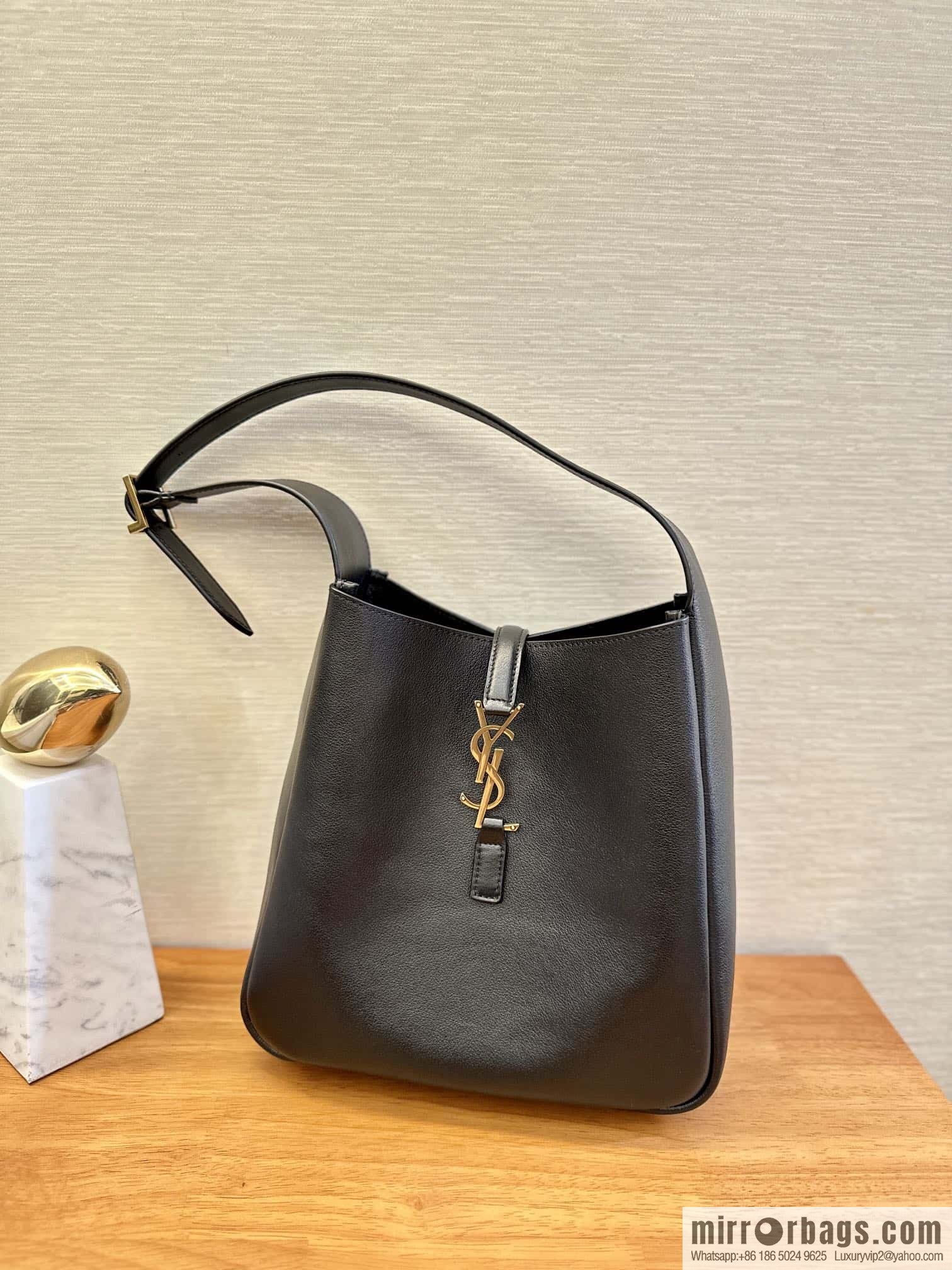 YSL 🆕 autumn and winter new Hobo armpit bag 713938 black