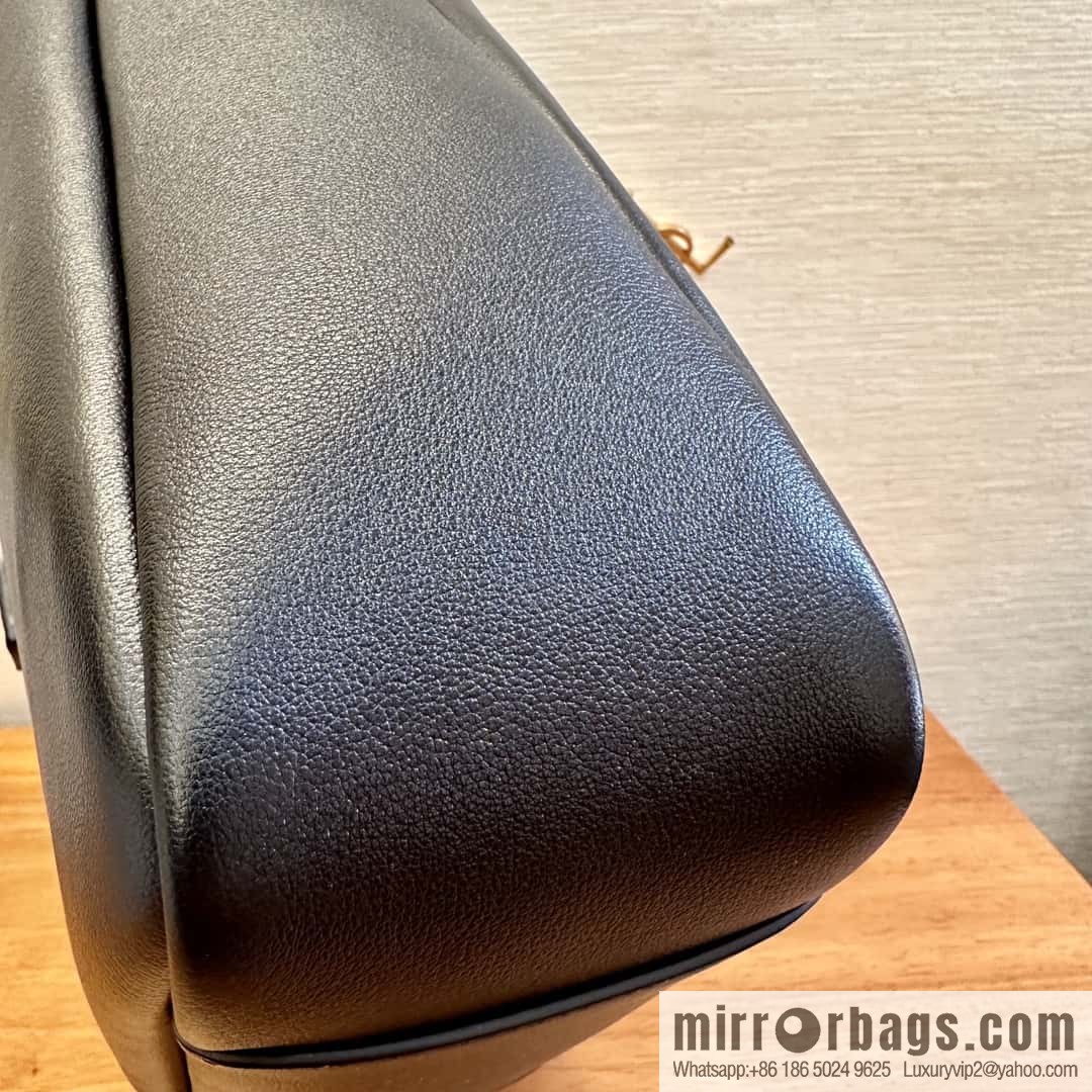YSL 🆕 autumn and winter new Hobo armpit bag 713938 black