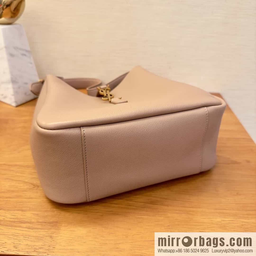 YSL 🆕 autumn and winter new Hobo armpit bag 713938 sand color