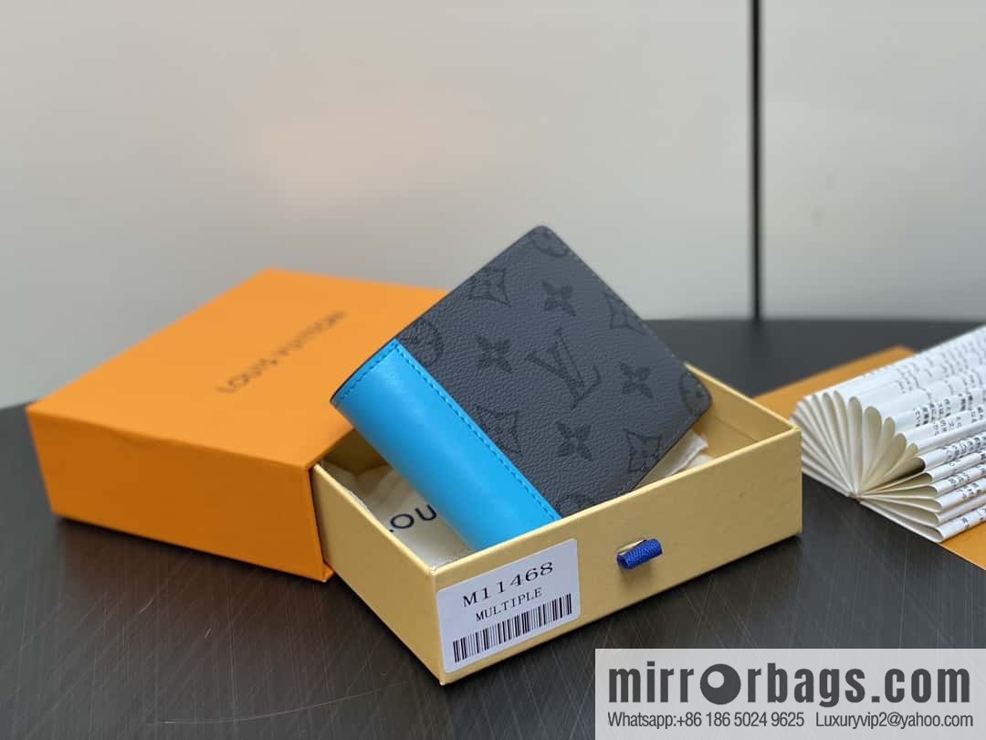 [Boutique‑grade] M11468 blue suit wallet series, the new MULTIPLE wallet of the season