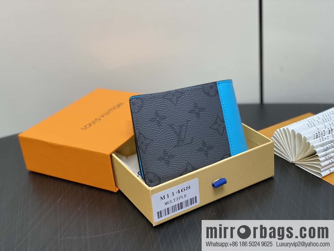 [Boutique‑grade] M11468 blue suit wallet series, the new MULTIPLE wallet of the season