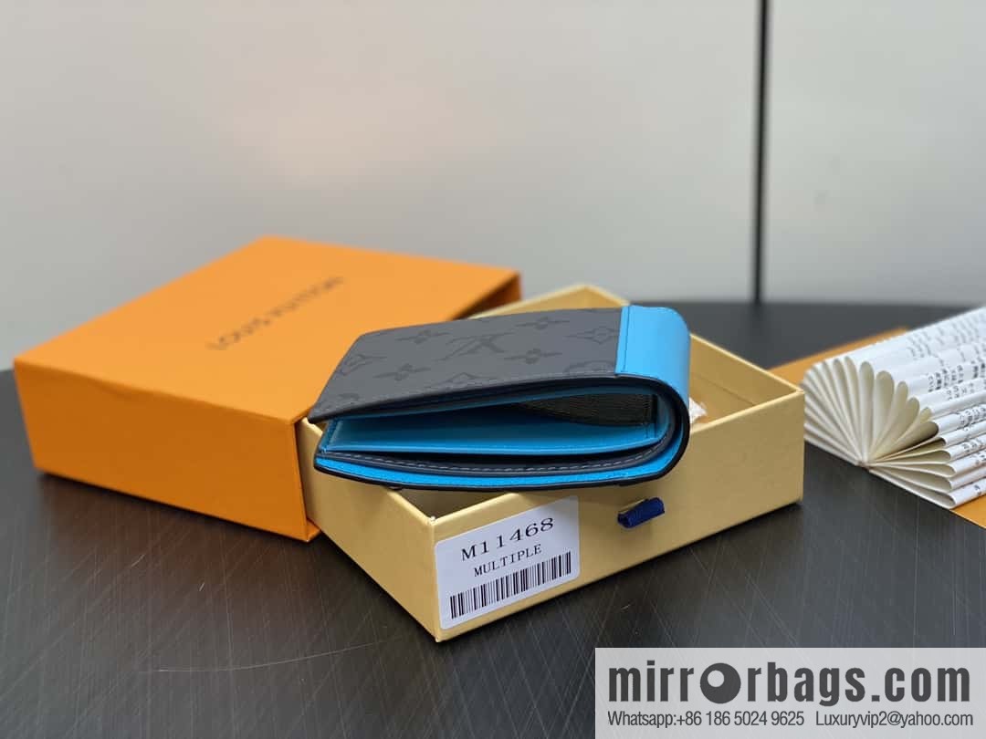 [Boutique‑grade] M11468 blue suit wallet series, the new MULTIPLE wallet of the season