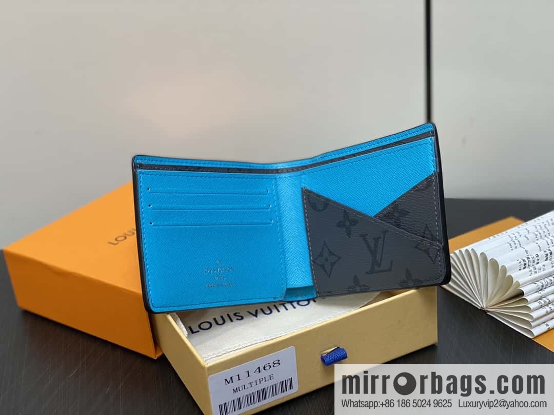 [Boutique‑grade] M11468 blue suit wallet series, the new MULTIPLE wallet of the season
