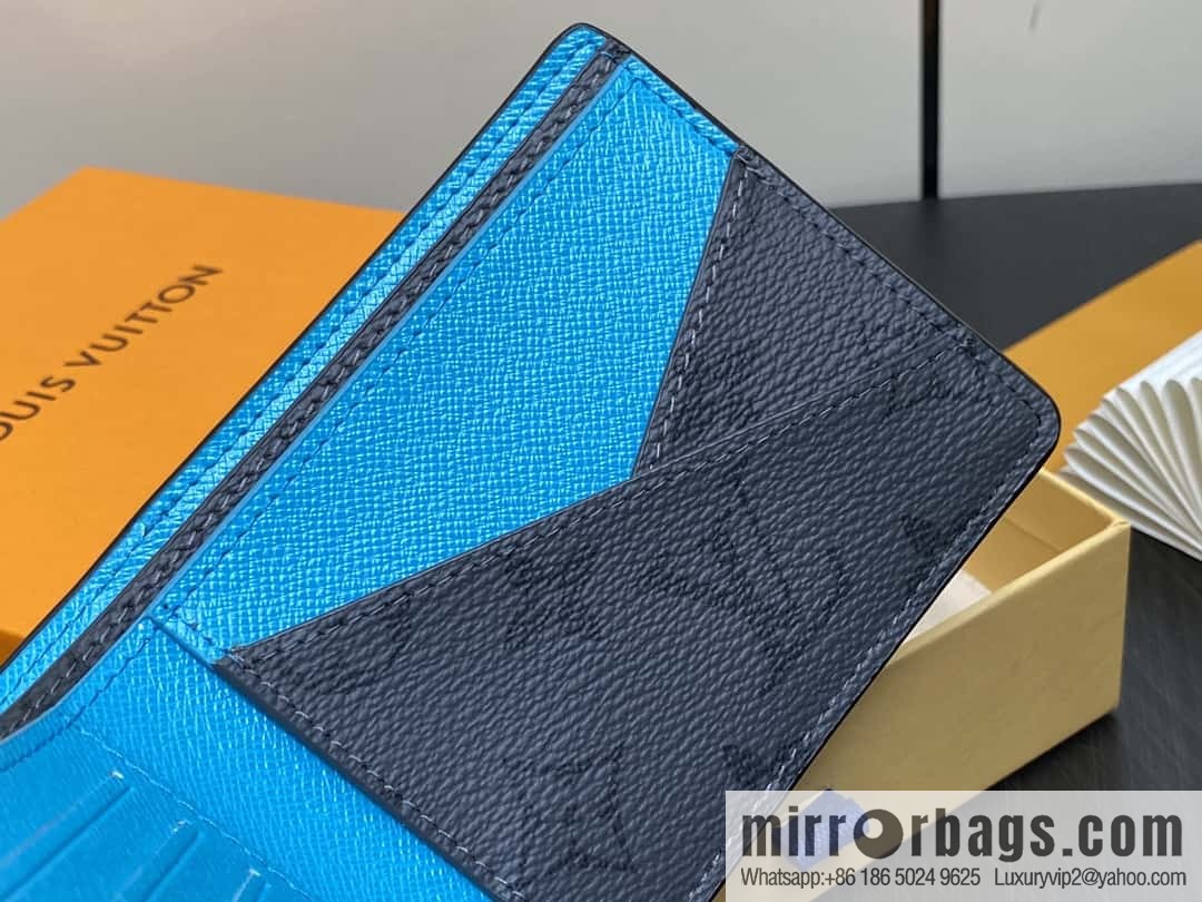 [Boutique‑grade] M11468 blue suit wallet series, the new MULTIPLE wallet of the season