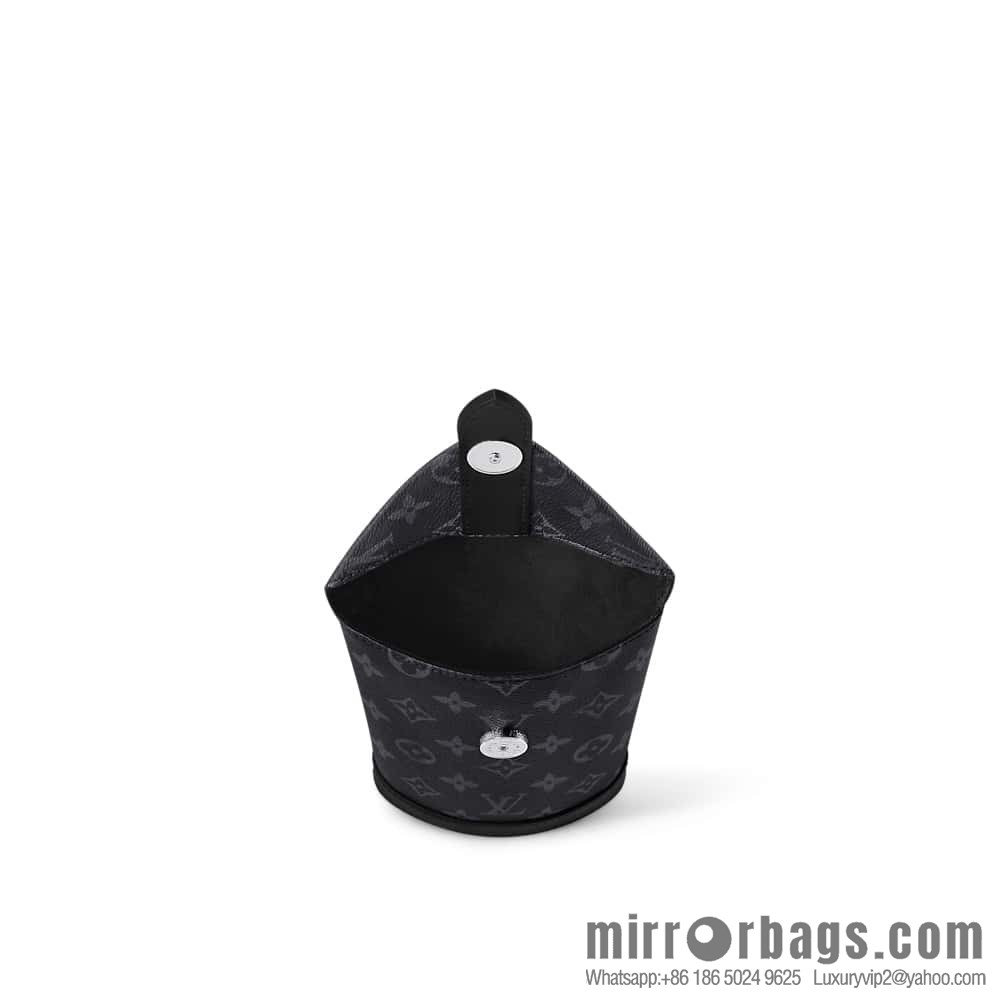 [Boutique‑grade] M11613 black flower, men's bag French fry bag series ENVELOPE POUCH French fry bag