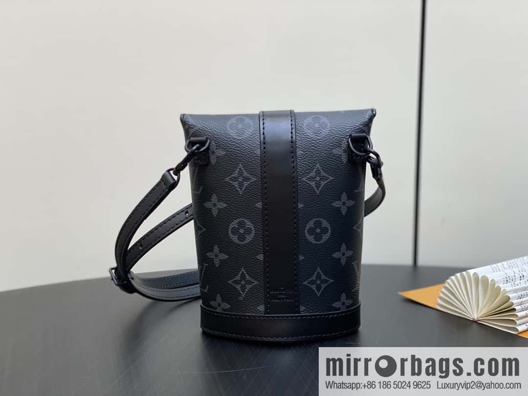 [Boutique‑grade] M11613 black flower, men's bag French fry bag series ENVELOPE POUCH French fry bag