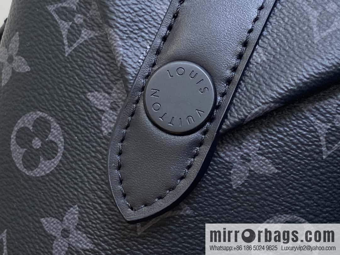[Boutique‑grade] M11613 black flower, men's bag French fry bag series ENVELOPE POUCH French fry bag