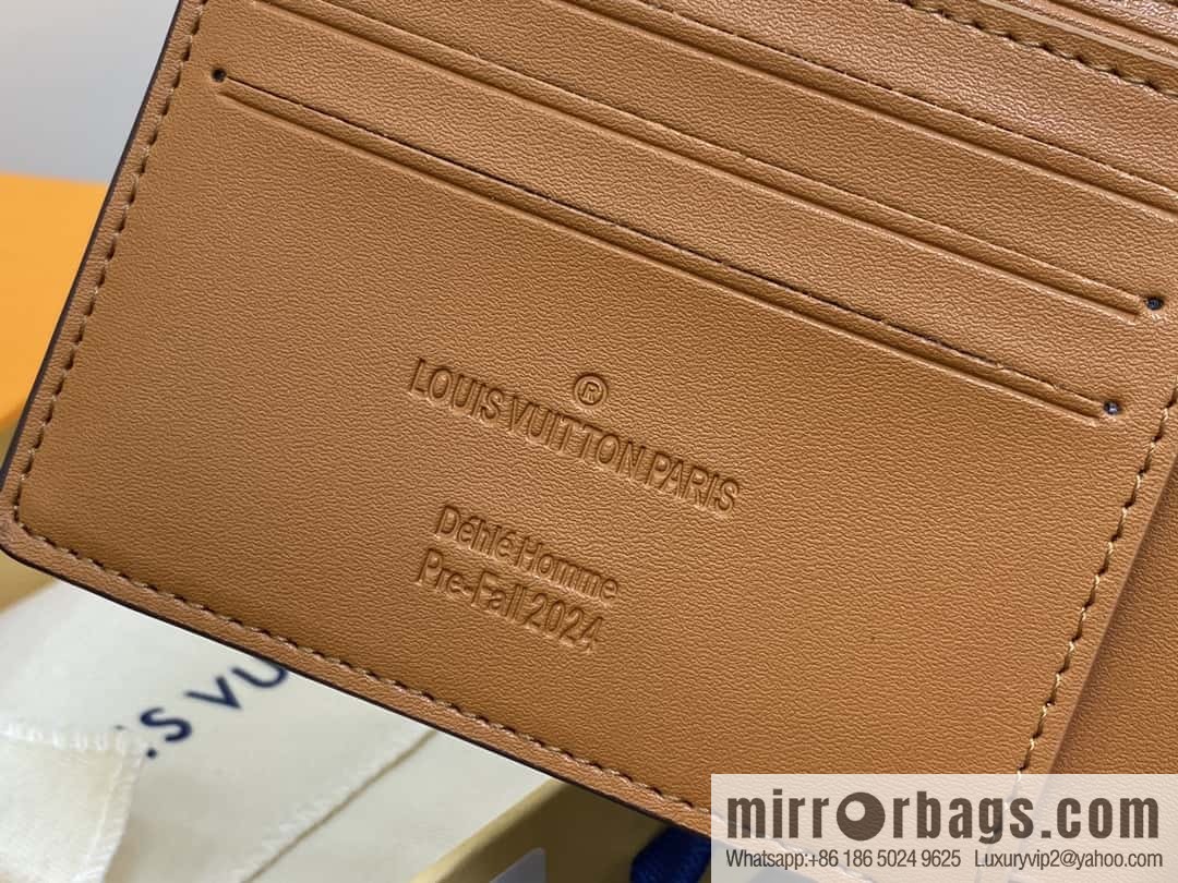 [Premium‑quality] M11716 monogram printed short suit wallet series, the new MULTIPLE wallet of the season