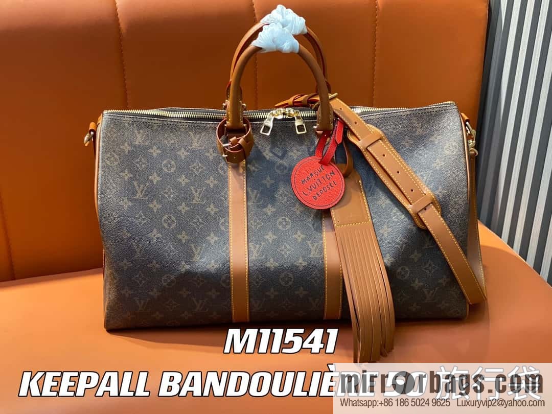 [Premium‑quality] M11541 monogram travel bag series, the new KEEPALL BANDOULIZRE 50 travel bag of the season