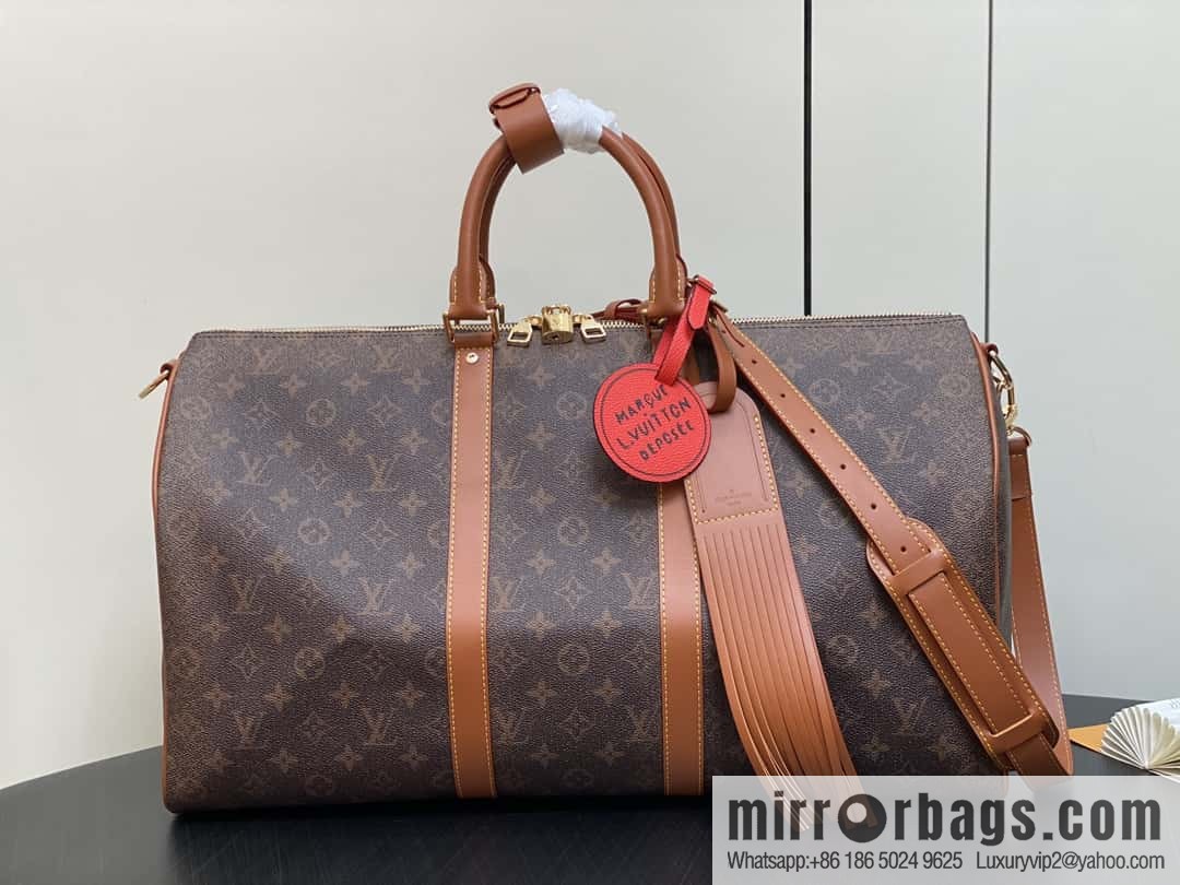 [Premium‑quality] M11541 monogram travel bag series, the new KEEPALL BANDOULIZRE 50 travel bag of the season