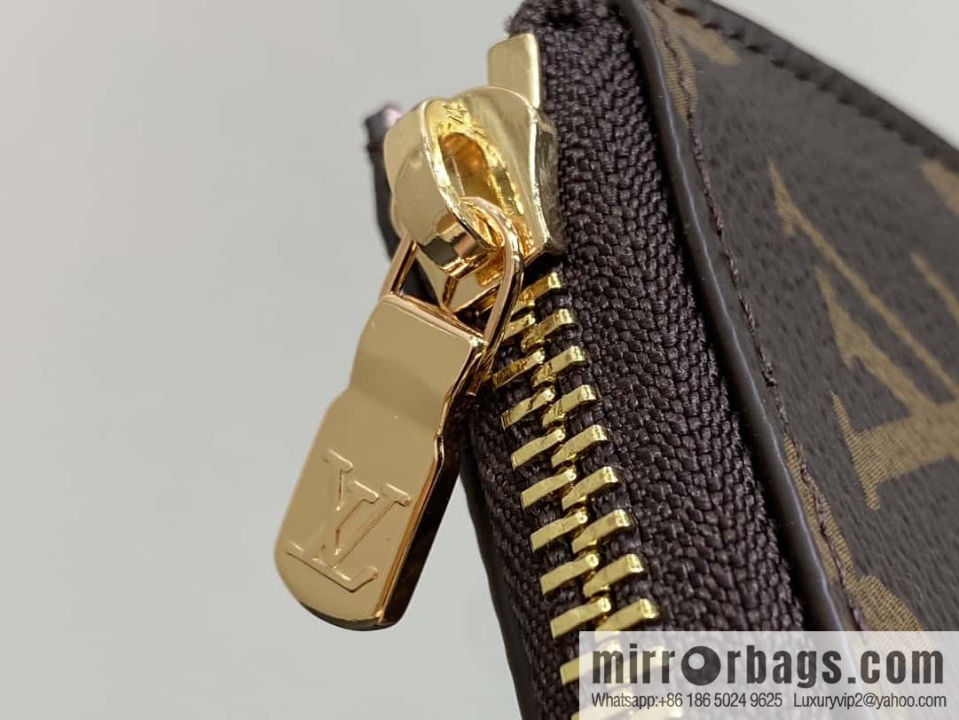 [Premium‑quality] M83685 monogram leopard animal mahjong bag series Lexington clutch bag