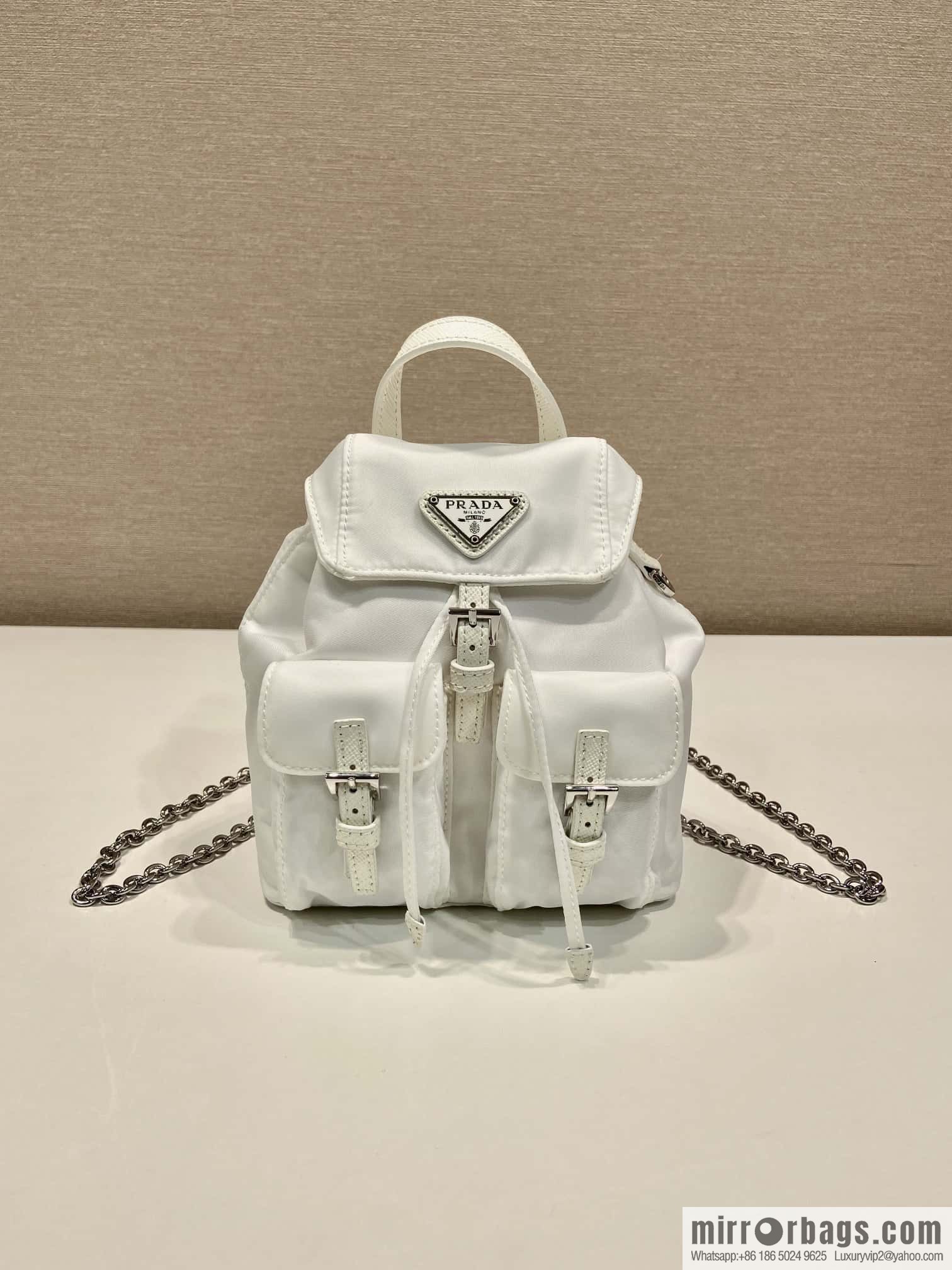 PRADA 🎉 mini backpack 🎉 1BH029 upgrade