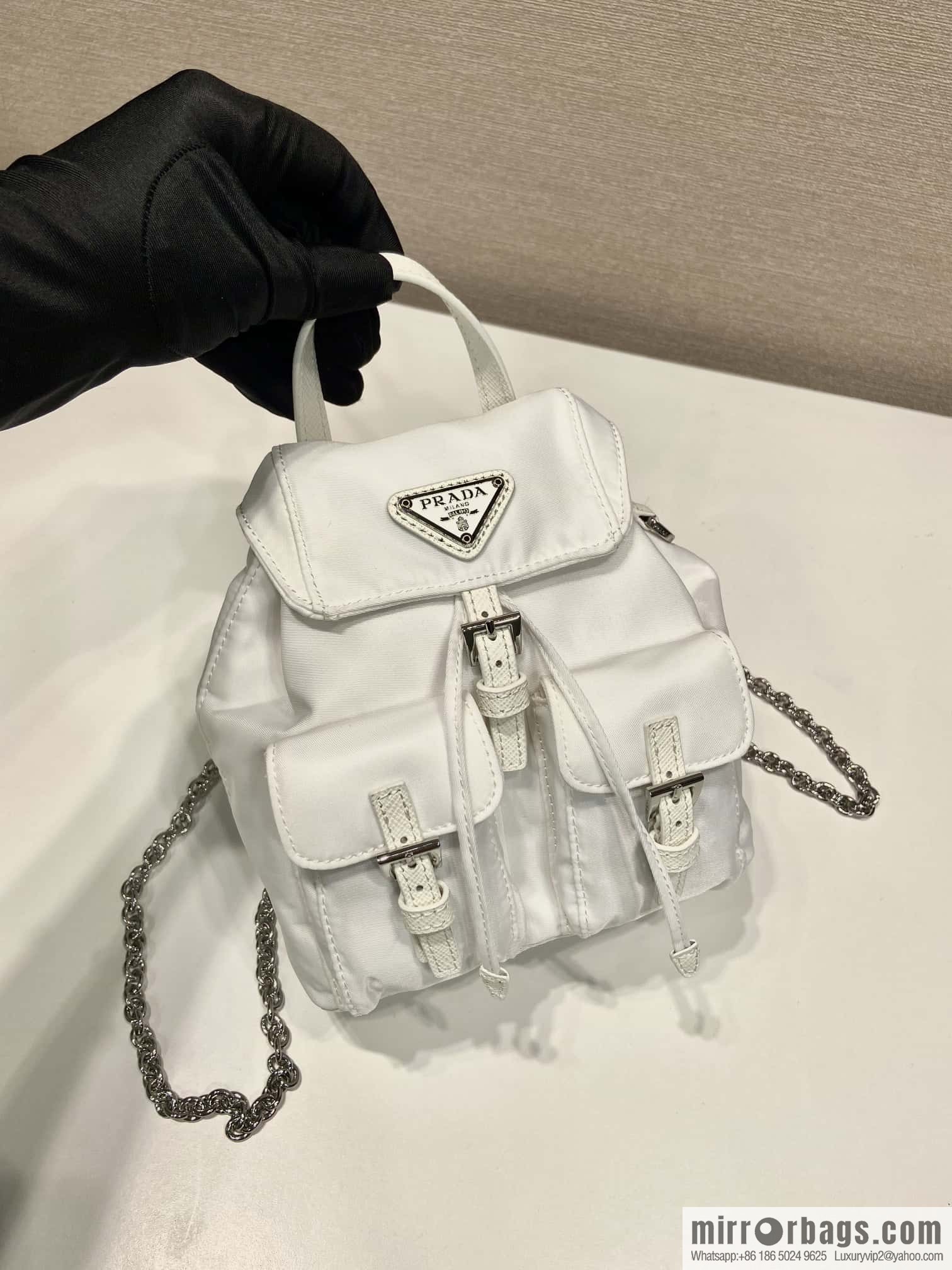 PRADA 🎉 mini backpack 🎉 1BH029 upgrade