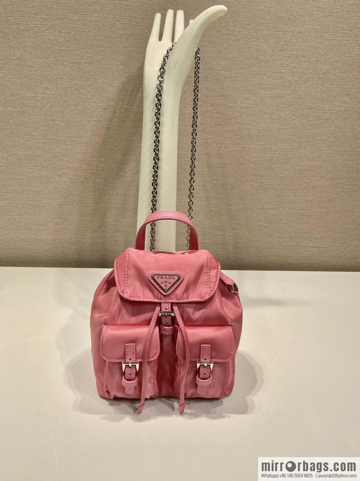 PRADA 🎉 mini backpack 🎉 1BH029 pink