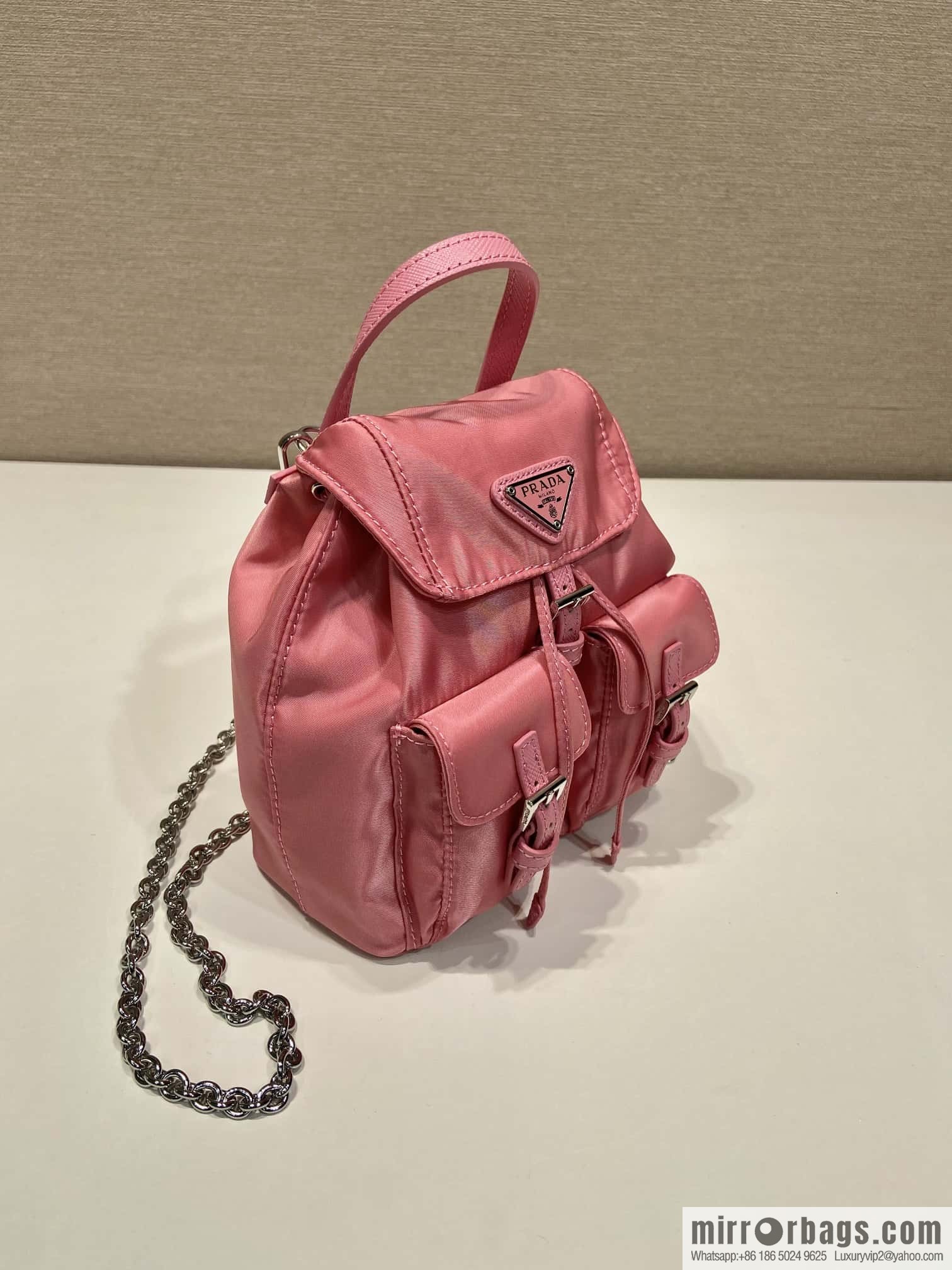 PRADA 🎉 mini backpack 🎉 1BH029 pink