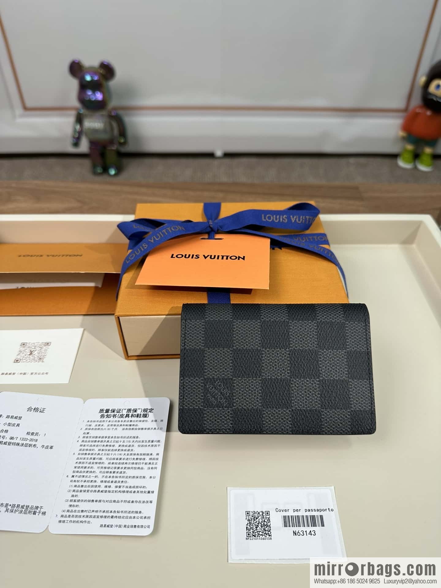 LV Pocket Wallet N63143 Premium