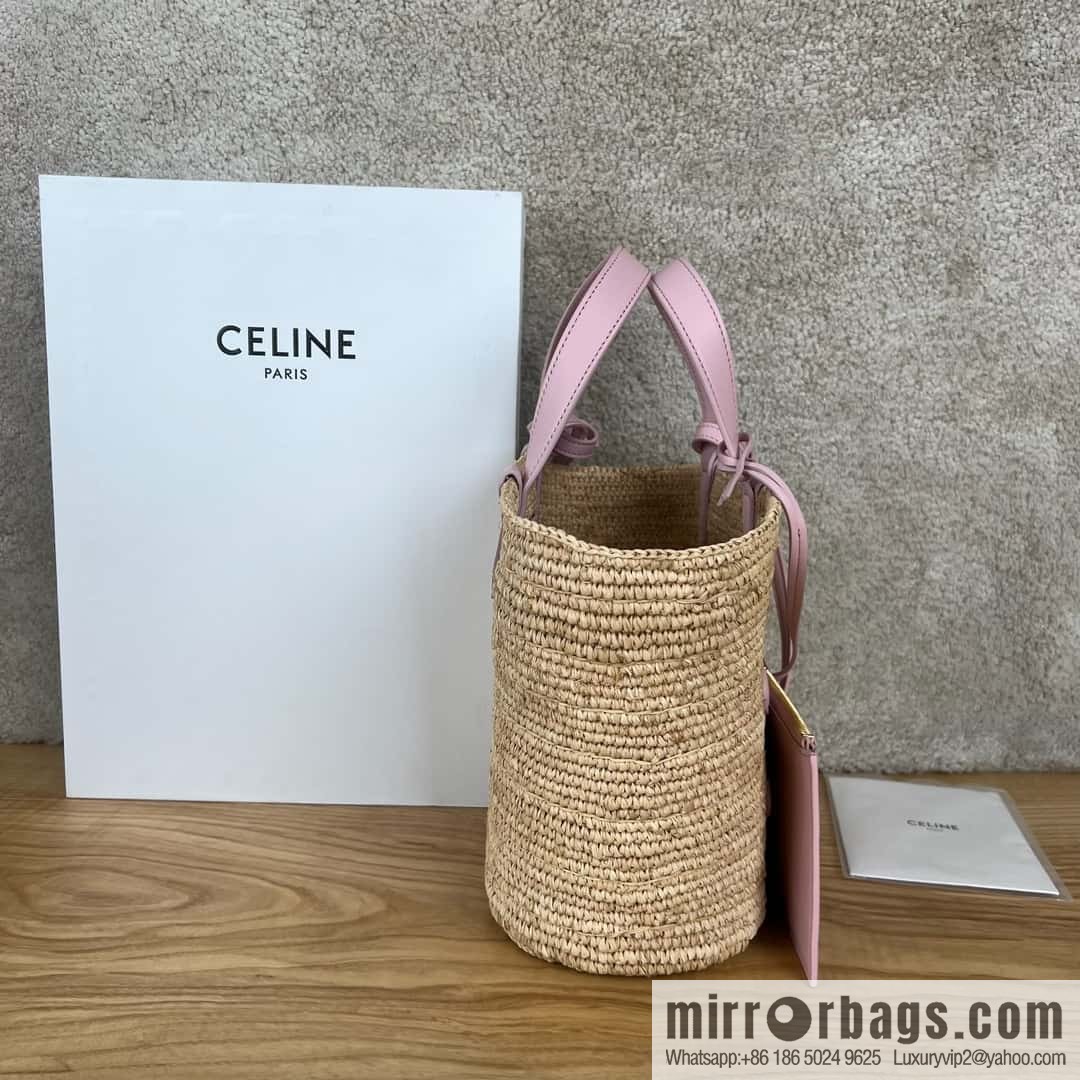 CELINE TEEN Plant material Wagyu leather (fabric) Soft classic basket bag 115802