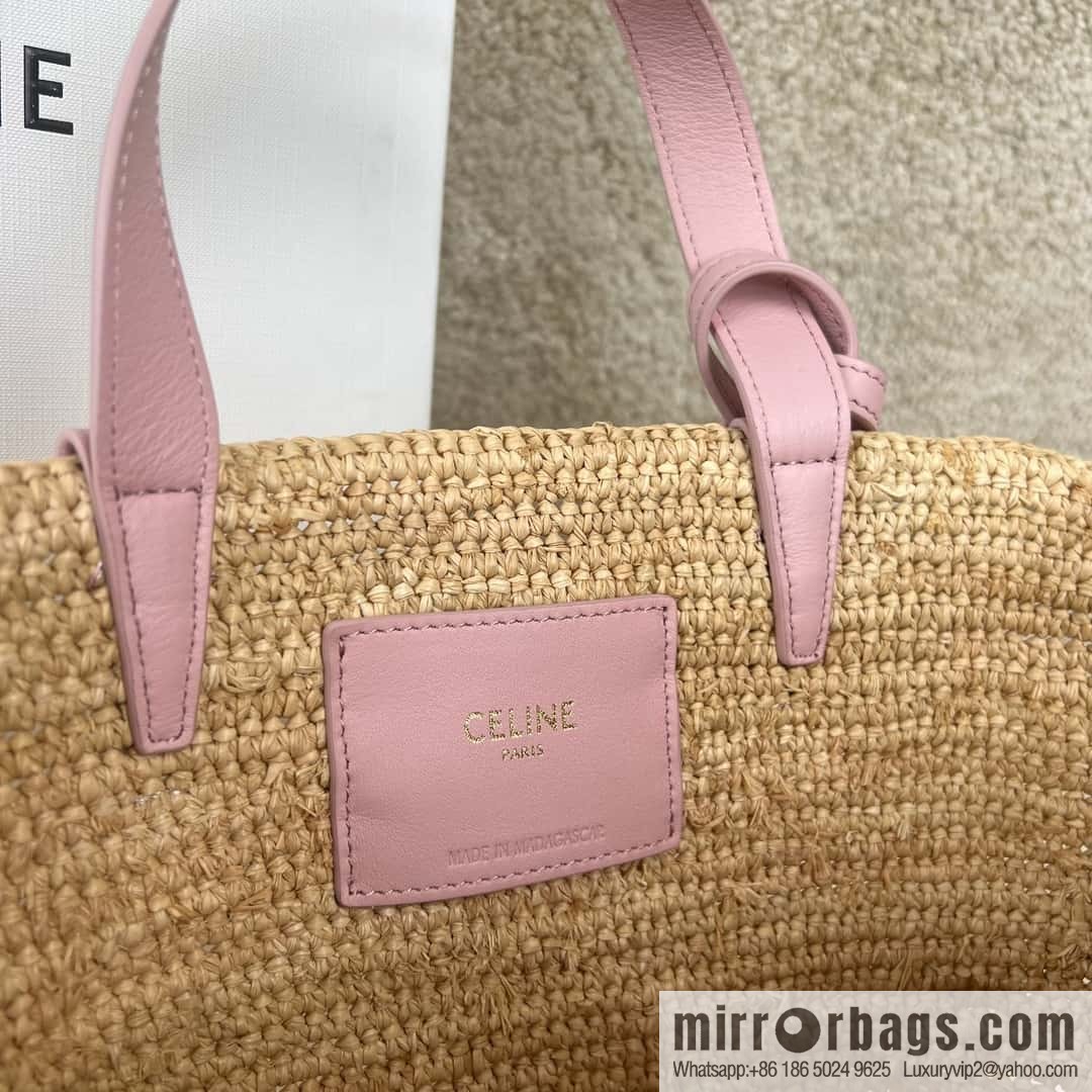 CELINE TEEN Plant material Wagyu leather (fabric) Soft classic basket bag 115802