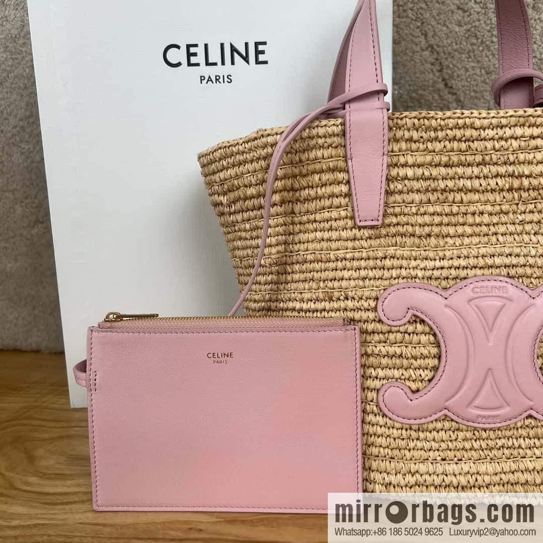 CELINE TEEN Plant material Wagyu leather (fabric) Soft classic basket bag 115802
