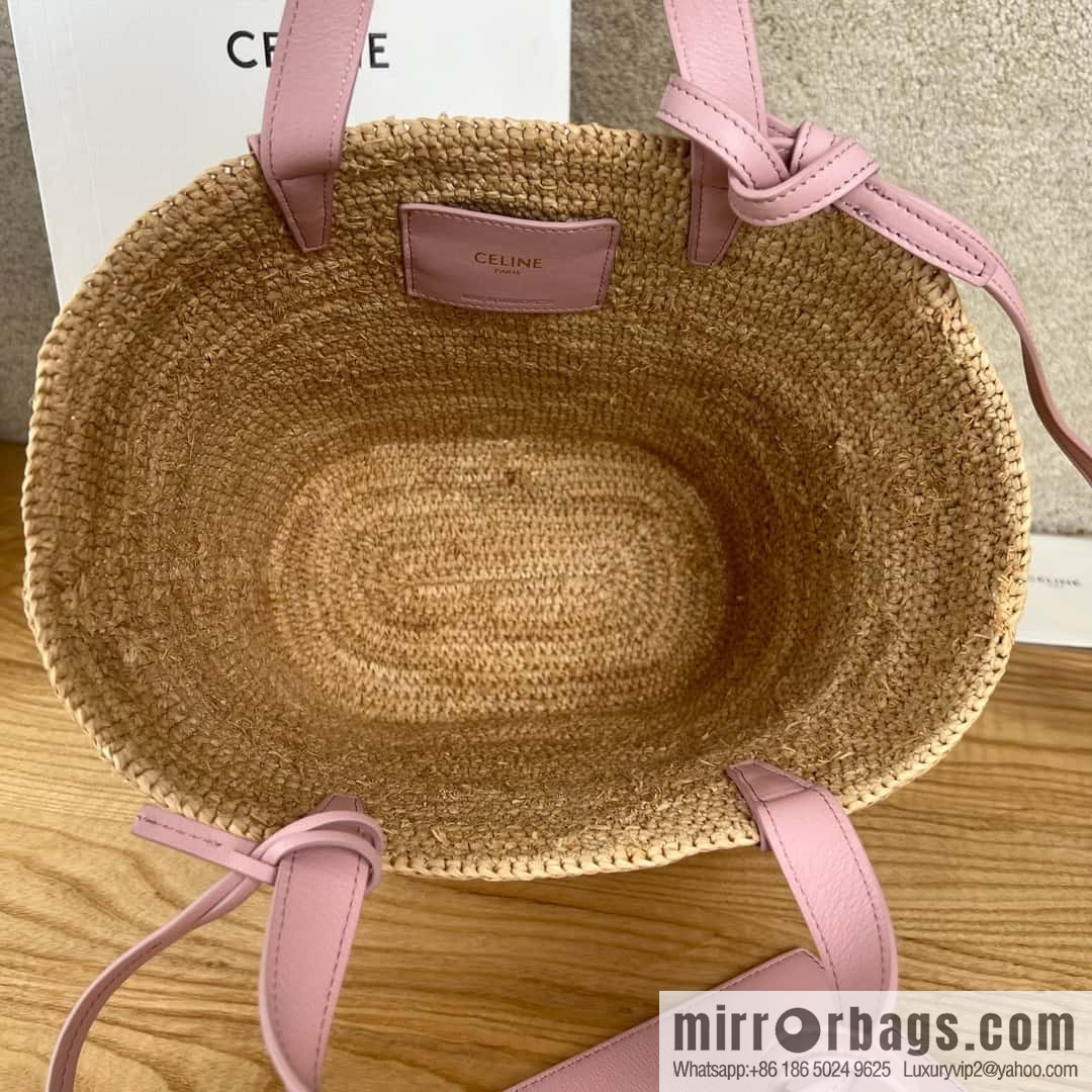 CELINE TEEN Plant material Wagyu leather (fabric) Soft classic basket bag 115802