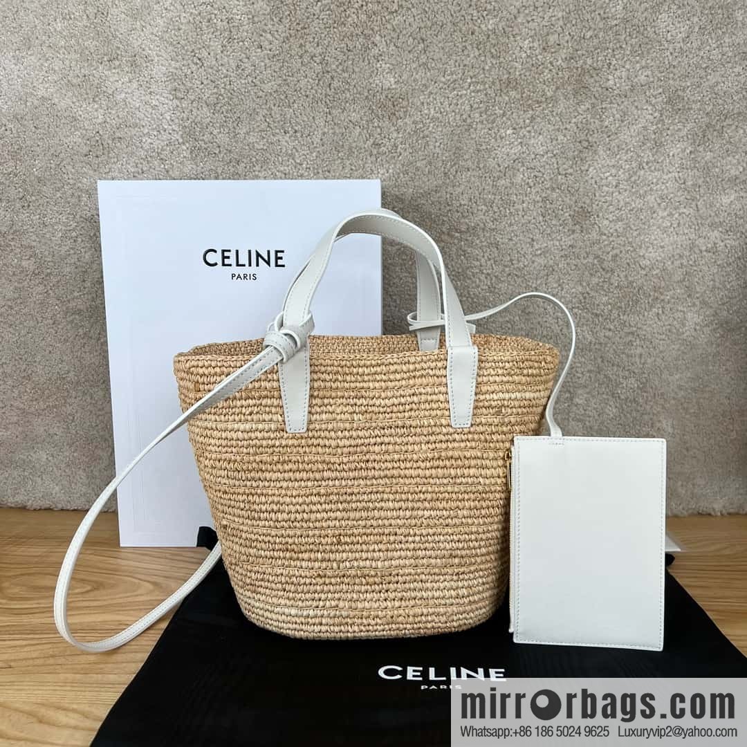 CELINE TEEN Plant material Wagyu leather (fabric) Soft classic basket bag 115802