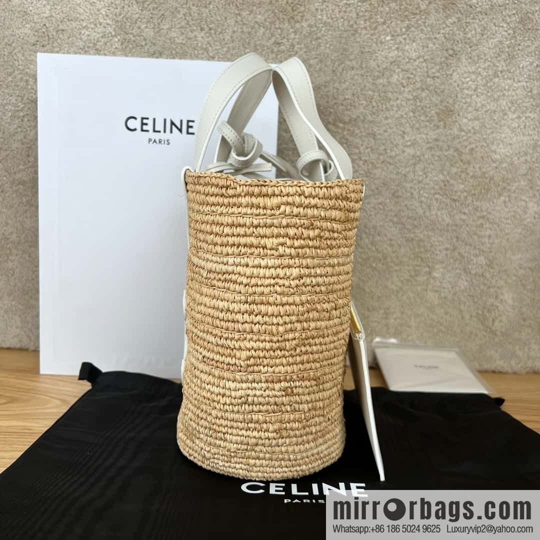 CELINE TEEN Plant material Wagyu leather (fabric) Soft classic basket bag 115802