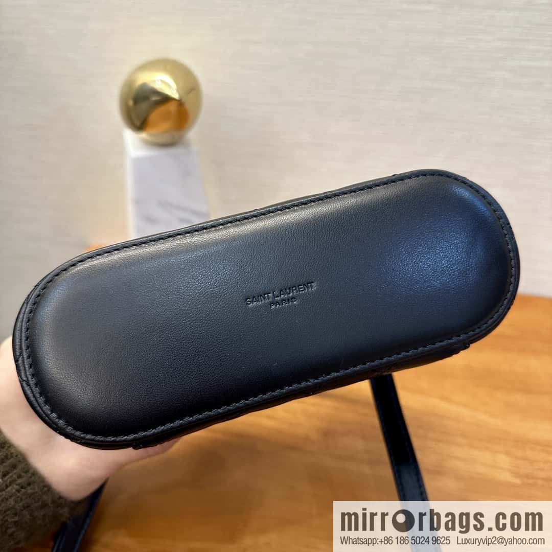 YSL ππππ¬ π©ππ‘ππ§π¬ mini sheepskin clutch bag 766731