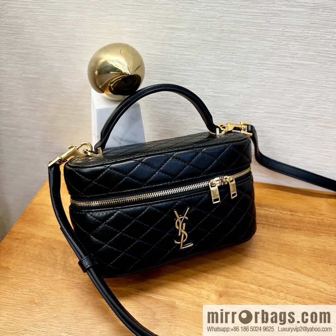 YSL ππππ¬ π©ππ‘ππ§π¬ mini sheepskin clutch bag 766731