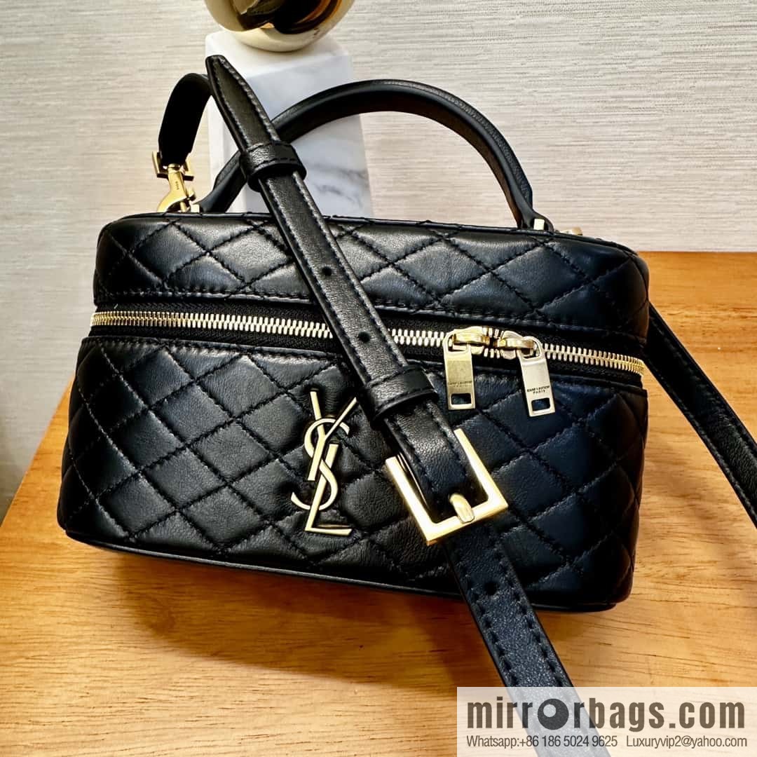 YSL ππππ¬ π©ππ‘ππ§π¬ mini sheepskin clutch bag 766731