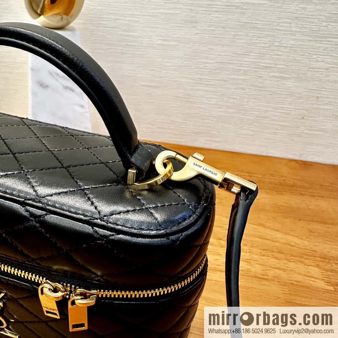 YSL ππππ¬ π©ππ‘ππ§π¬ mini sheepskin clutch bag 766731