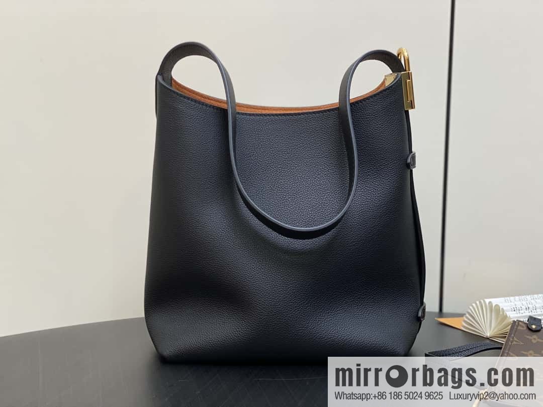 [Boutique‑grade] M25352 black M25353 beige M24354 brown LOW KEY HOBO small handbag