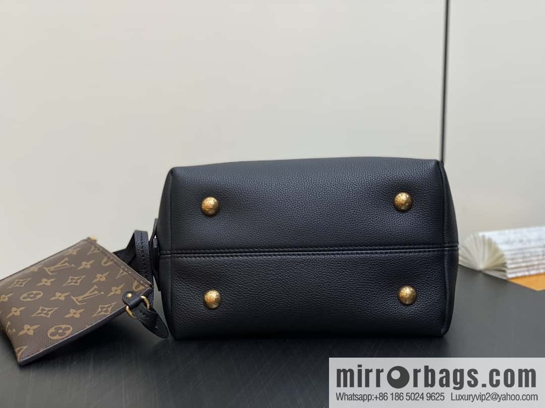 [Boutique‑grade] M25352 black M25353 beige M24354 brown LOW KEY HOBO small handbag