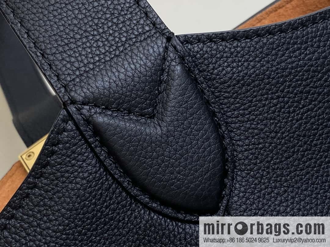 [Boutique‑grade] M25352 black M25353 beige M24354 brown LOW KEY HOBO small handbag