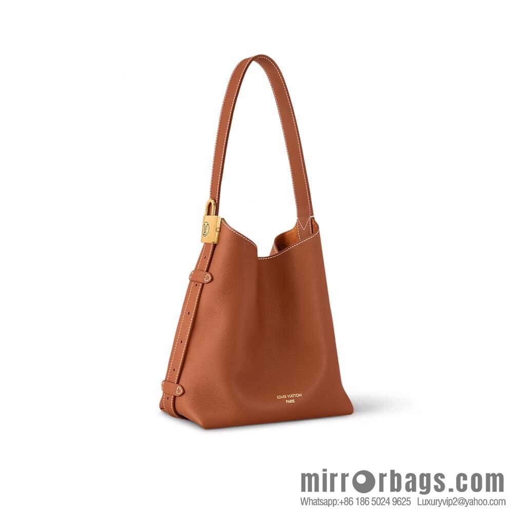 [Boutique‑grade] M25352 black M25353 beige M24354 brown LOW KEY HOBO small handbag