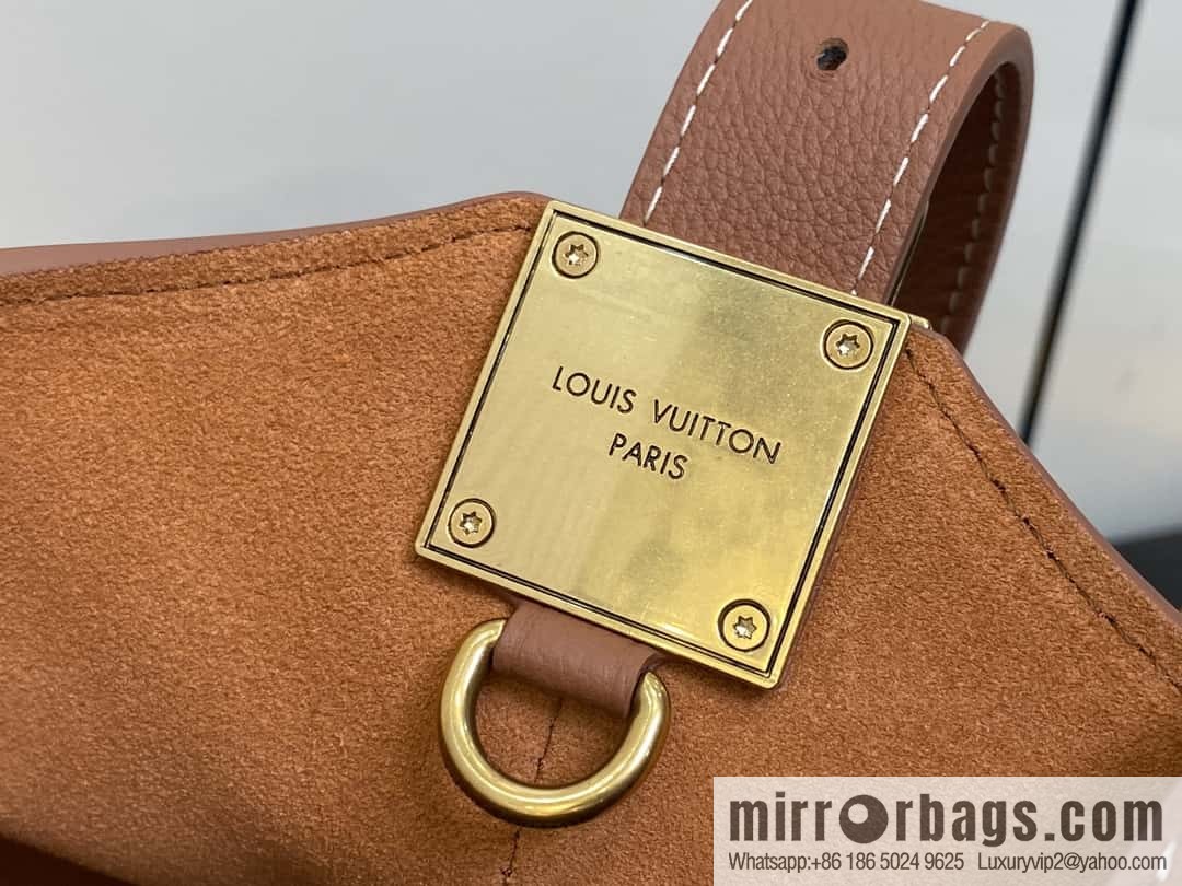 [Boutique‑grade] M25352 black M25353 beige M24354 brown LOW KEY HOBO small handbag