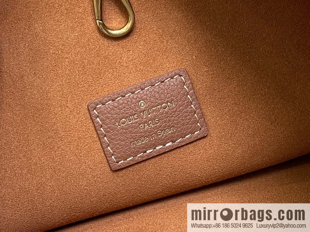 [Boutique‑grade] M25352 black M25353 beige M24354 brown LOW KEY HOBO small handbag