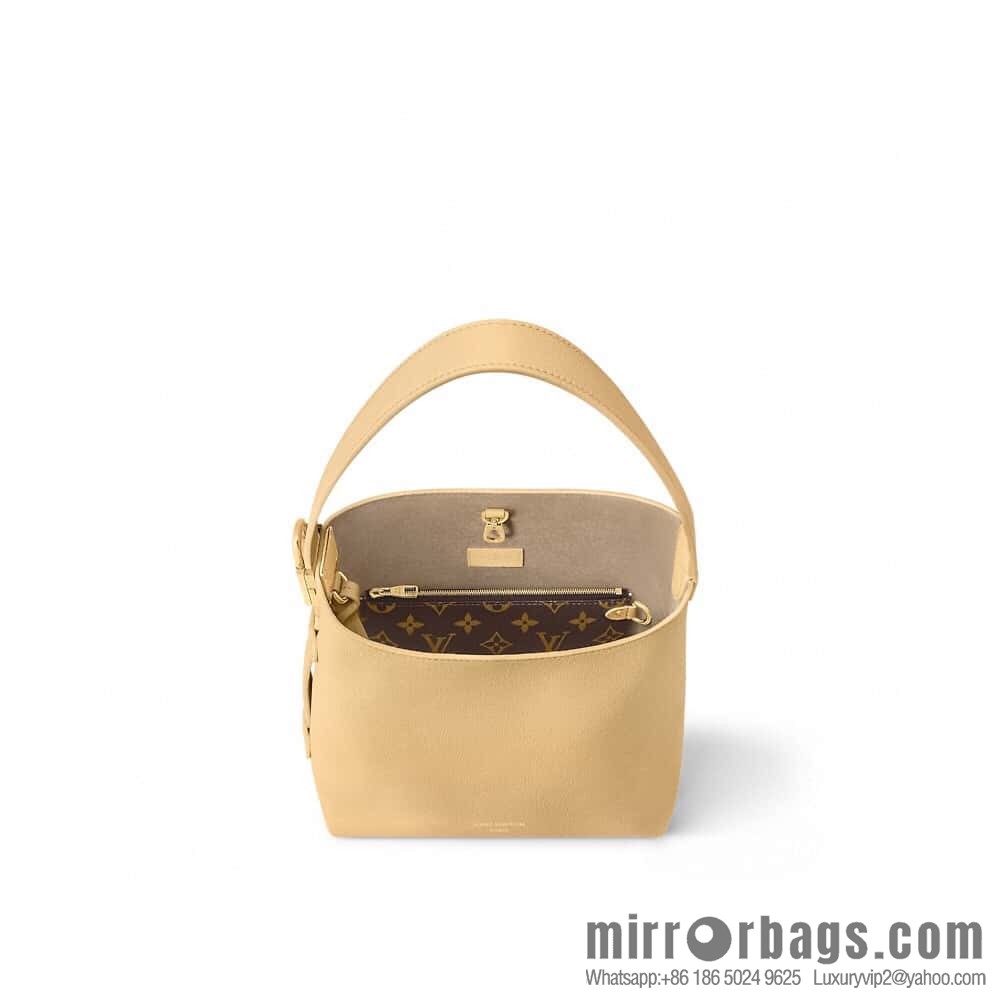 [Boutique‑grade] M25352 black M25353 beige M24354 brown LOW KEY HOBO small handbag
