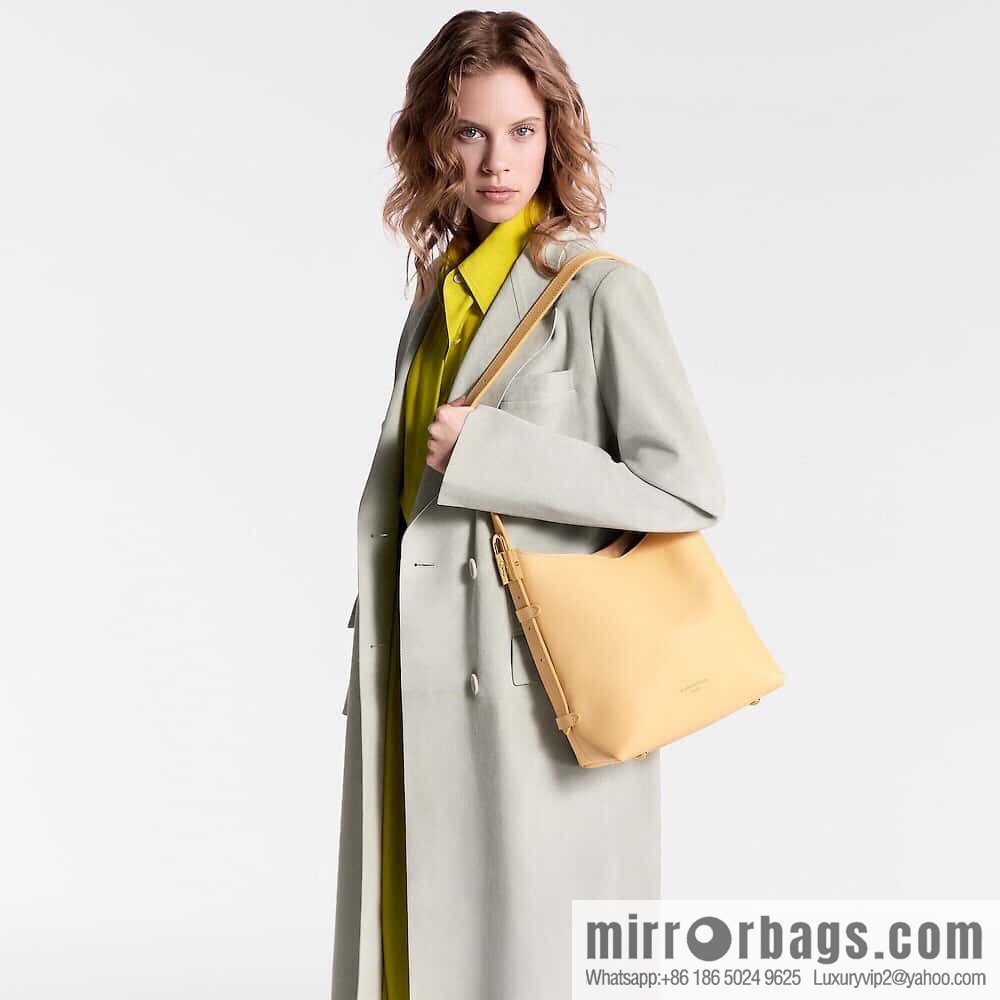 [Boutique‑grade] M25352 black M25353 beige M24354 brown LOW KEY HOBO small handbag