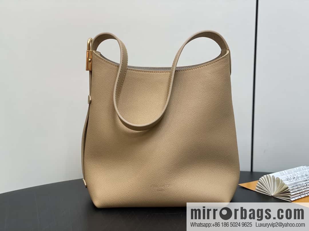 [Boutique‑grade] M25352 black M25353 beige M24354 brown LOW KEY HOBO small handbag