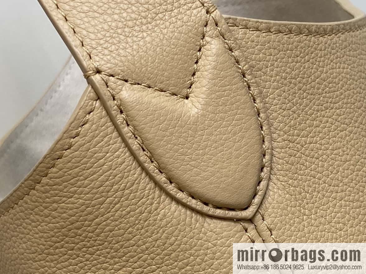 [Boutique‑grade] M25352 black M25353 beige M24354 brown LOW KEY HOBO small handbag