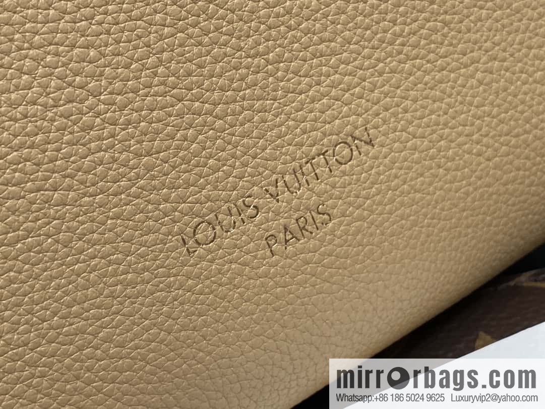 [Boutique‑grade] M25352 black M25353 beige M24354 brown LOW KEY HOBO small handbag