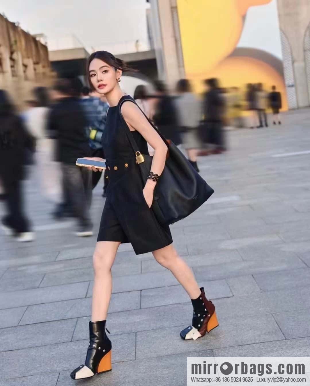 LV M24856 LOW KEY HOBO medium handbag